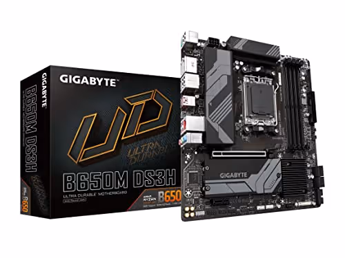 Gigabyte B650M DS3H AM5 DDR5 Micro ATX