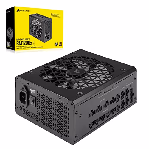 Corsair RM1200x SHIFT Side Interface 1200W Fully Modular 80+ Gold