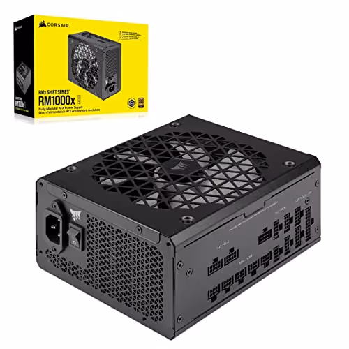 Corsair RM1000x SHIFT Side Interface 1000W Fully Modular 80+ Gold Certified