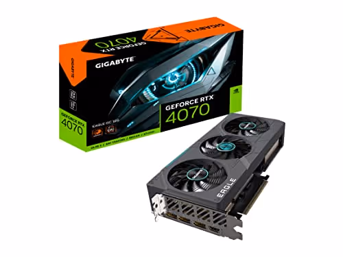 Gigabyte EAGLE OC GeForce RTX 4070 12GB GDDR6X Black