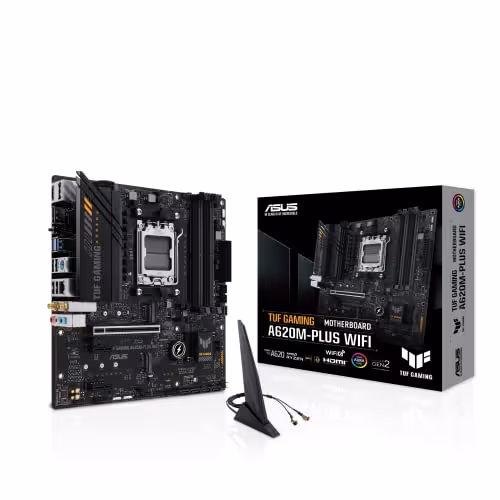 ASUS TUF GAMING A620M-PLUS WIFI AM5 DDR5 Micro-ATX