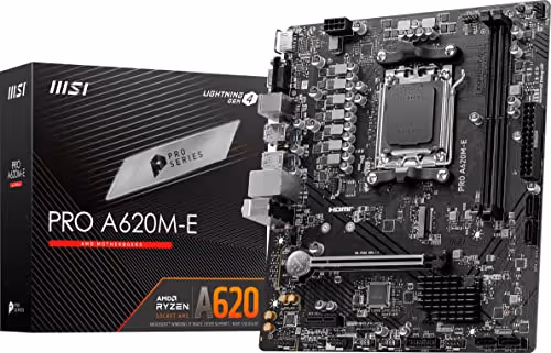 MSI PRO A620M-E AM5 DDR5 Micro-ATX