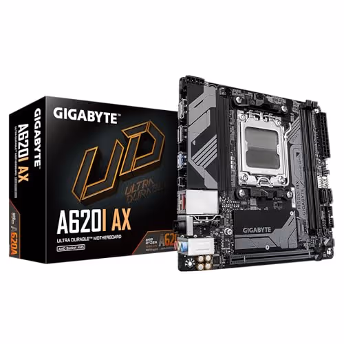 GIGABYTE A620I AX AM5 DDR5 MINI-ITX