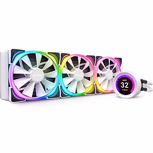 NZXT Kraken Z73 RGB Water 360mm 52.44 CFM White / Black