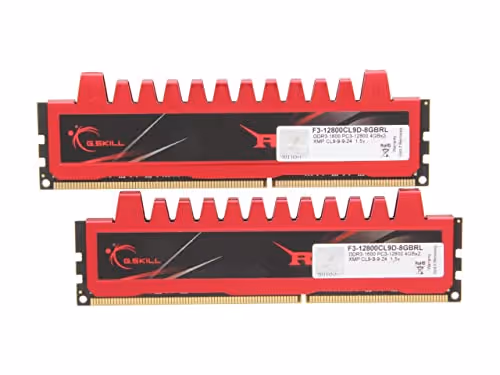 G.Skill Ripjaws Black / Red DDR3-1600 CL9 8GB (2x4GB)