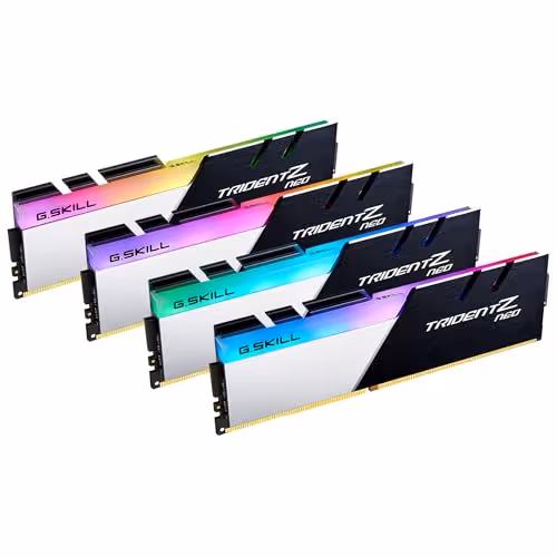 G.Skill Trident Silver / Black DDR4-3600 CL18 32GB (4x8GB)