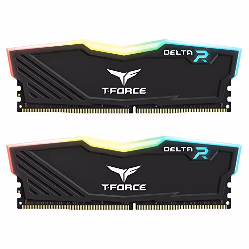 TEAMGROUP T-Force Delta RGB Black DDR4-3200 CL16 32GB (2x16GB)