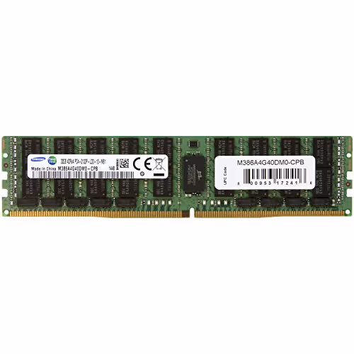 Samsung M386A4G40DM0-CPB Black / Green Registered DDR4-2133 CL15 32GB (1x32GB)