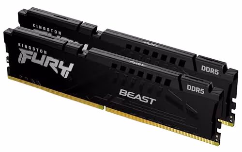 Kingston FURY Beast Black / Silver DDR5-6000 CL36 64GB (2x32GB)