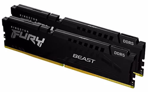 Kingston FURY Beast Black DDR5-5200 CL40 64GB (2x32GB)