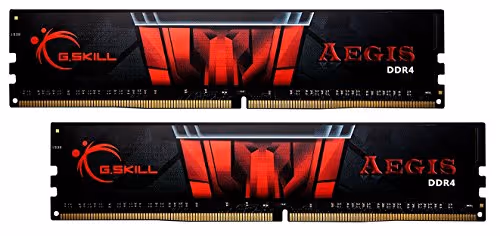 G.Skill Aegis Black / Red DDR4-3000 CL16 16GB (2x8GB)