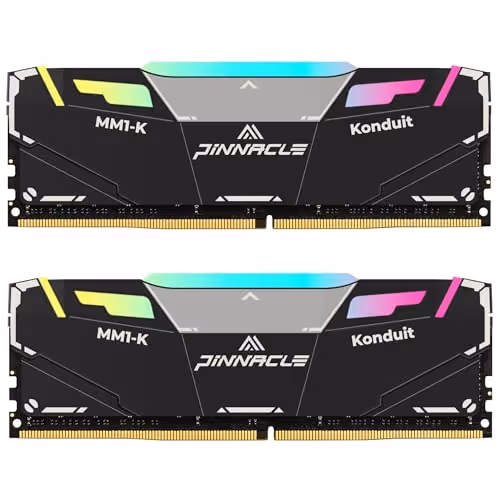 Timetec PINNACLE Konduit Black RGB DDR4-3200 CL16 16GB (2x8GB)