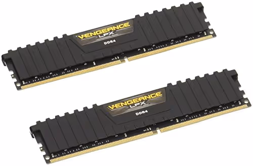 Corsair Vengeance LPX Black / Yellow DDR4-2133 CL13 32GB (2x16GB)