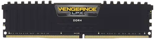 Corsair Vengeance LPX Black / Yellow DDR4-2666 CL16 32GB (2x16GB)