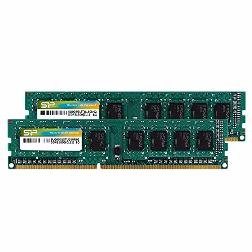 Silicon Power SP016GLLTU160N22 Green DDR3-1600 CL11 16GB (2x8GB)