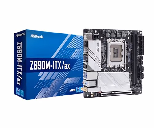 ASRock Z690 M-ITX/ax DDR4 Mini ITX