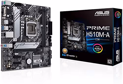 Asus H510 PRIME H510M-A/CSM DDR4 Micro ATX