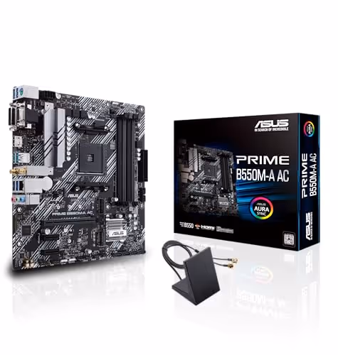 ASUS PRIME B550M-A AC AM4 DDR4 mATX