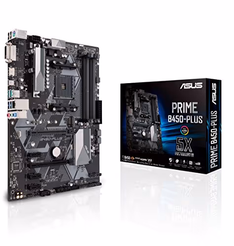 Asus B450 PRIME B450-PLUS AM4 DDR4 ATX
