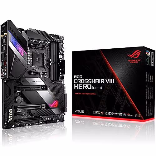 ASUS X570 ROG CROSSHAIR VIII HERO WIFI AM4 DDR4 ATX