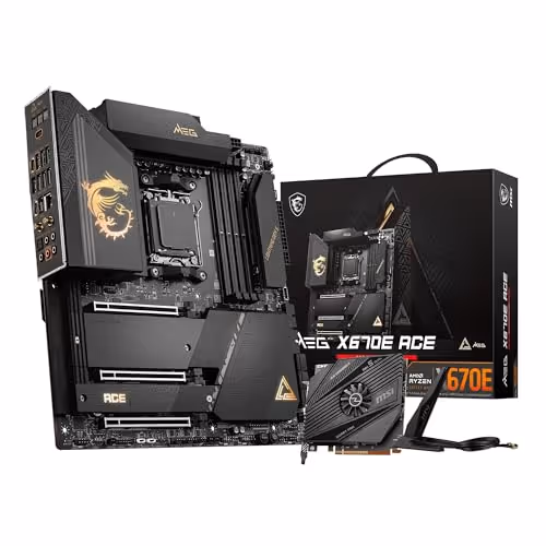 MSI X670E MEG ACE AM5 WIFI DDR5 EATX