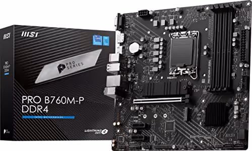MSI B760 PRO M-P DDR4 Micro ATX