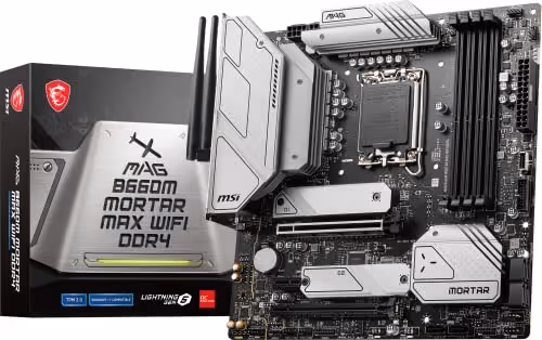 MSI B660M MAG MORTAR MAX WIFI DDR4 Micro ATX