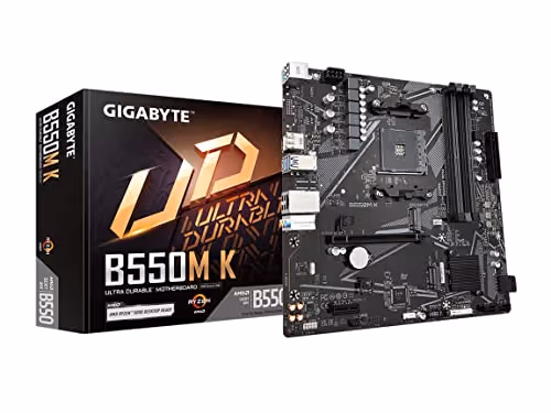 Gigabyte B550M K AM4 DDR4 Micro ATX