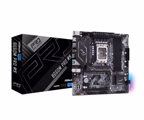 ASRock B660M Pro RS DDR4 Micro ATX