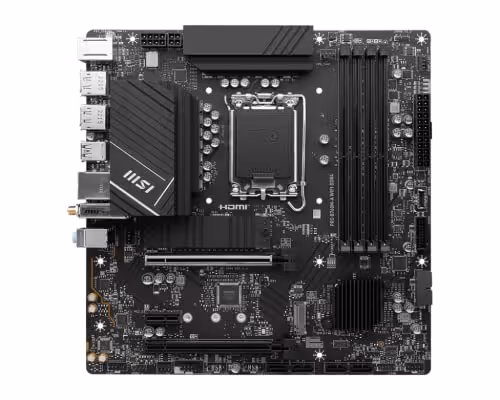 MSI PRO B760M-A WIFI LGA1700 DDR4 Micro-ATX