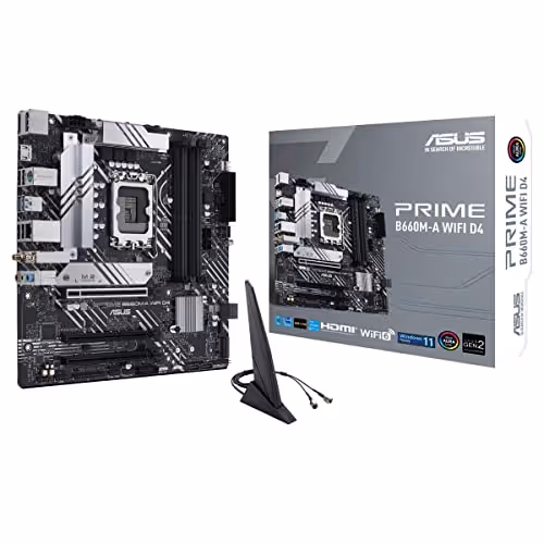 Asus B660 PRIME B660M-A WIFI D4 DDR4 Micro ATX