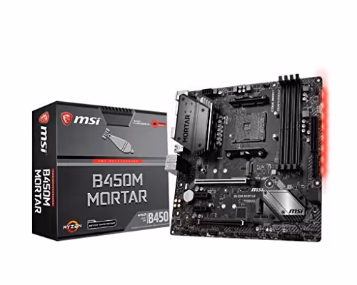 MSI B450M MORTAR MAX AM4 DDR4 Micro ATX
