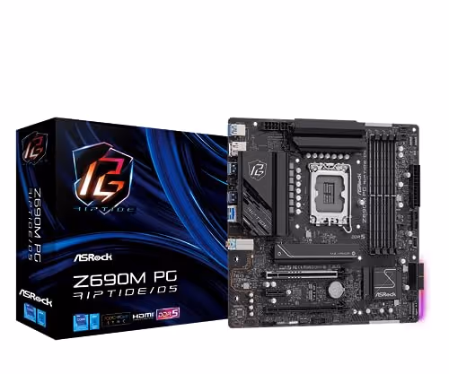 ASRock Z690M PG RIPTIDE/D5 DDR5 Micro ATX