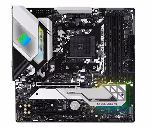 ASRock B550M Steel Legend DDR4 Micro ATX