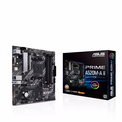 Asus A520 PRIME A520M-A II/CSM DDR4 Micro ATX