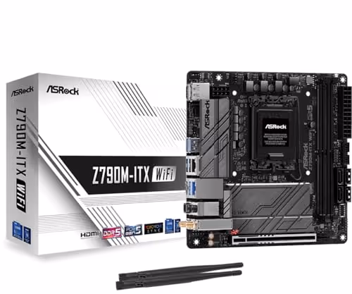 ASRock Z790M-ITX WIFI LGA1700 DDR5 Mini-ITX