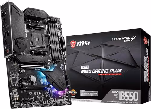 MSI MPG B550 GAMING PLUS AM4 ATX