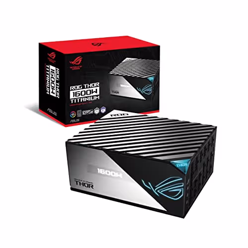 Asus ROG THOR 1600T2 Gaming Silver / Black 1600W Fully Modular 80+ Titanium Certified