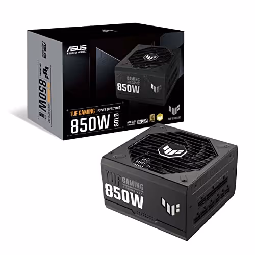 Asus TUF Gaming 850G Black 850W Fully Modular 80+ Gold Certified ATX