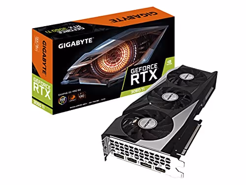Gigabyte GeForce RTX 3060 Ti LHR GAMING OC PRO Rev 3.0 8GB GDDR6 Black