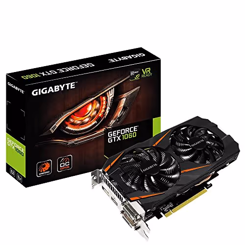 Gigabyte GeForce GTX 1060 WINDFORCE OC 3G GDDR5