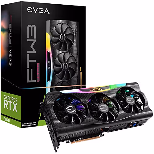 EVGA GeForce RTX 3070 LHR FTW3 ULTRA GAMING iCX3 8GB GDDR6