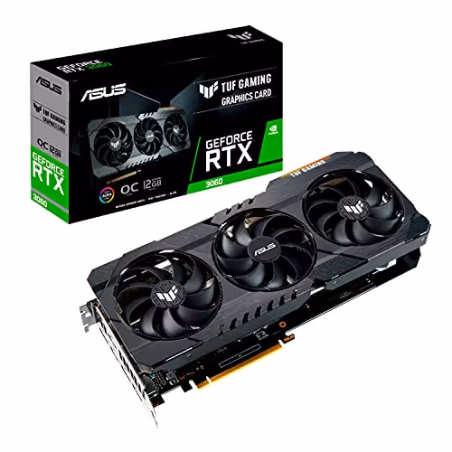 Asus TUF GAMING OC V2 GeForce RTX 3060 12GB GDDR6 Black