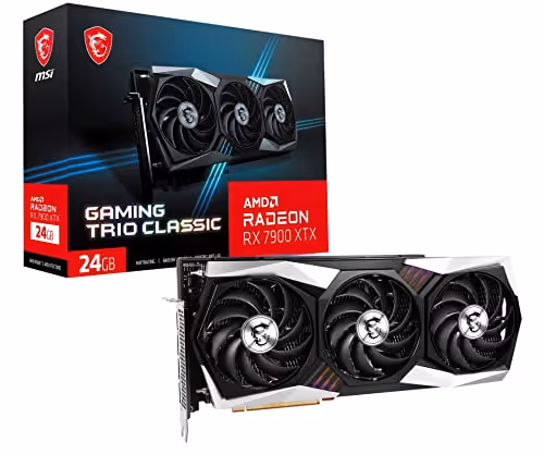 MSI Radeon RX 7900 XTX GAMING TRIO CLASSIC 24G GDDR6