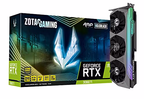 Zotac GAMING AMP Holo GeForce RTX 3080 Ti 12GB GDDR6X Black / Silver