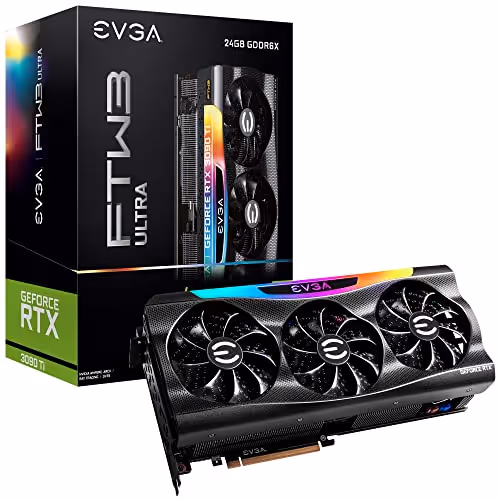 EVGA FTW3 ULTRA GAMING GeForce RTX 3090 Ti 24GB GDDR6X Black