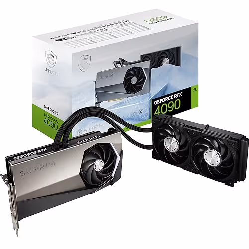 MSI GeForce RTX 4090 SUPRIM LIQUID X 24G GDDR6X