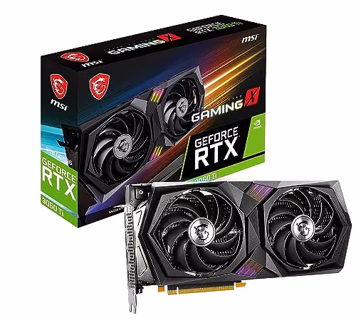MSI GAMING X GeForce RTX 3060 Ti LHR 8GB GDDR6 Black / Gray