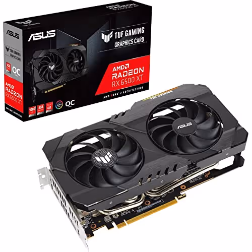 Asus TUF GAMING OC Radeon RX 6500 XT 4GB GDDR6 Black