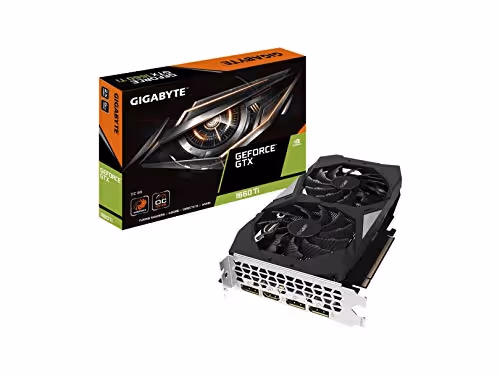 Gigabyte OC GeForce GTX 1660 Ti 6GB GDDR6 Black / Gray